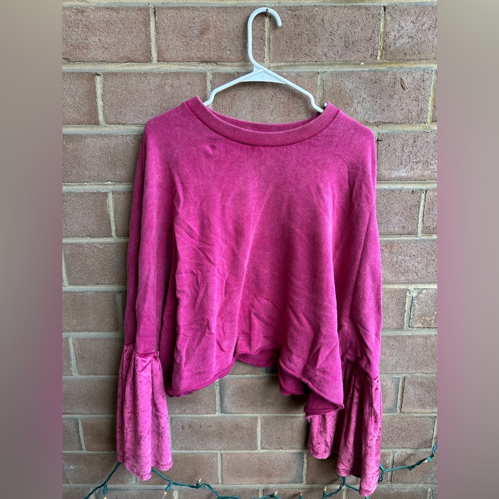 Free People Wide-Sleeved Sweater
